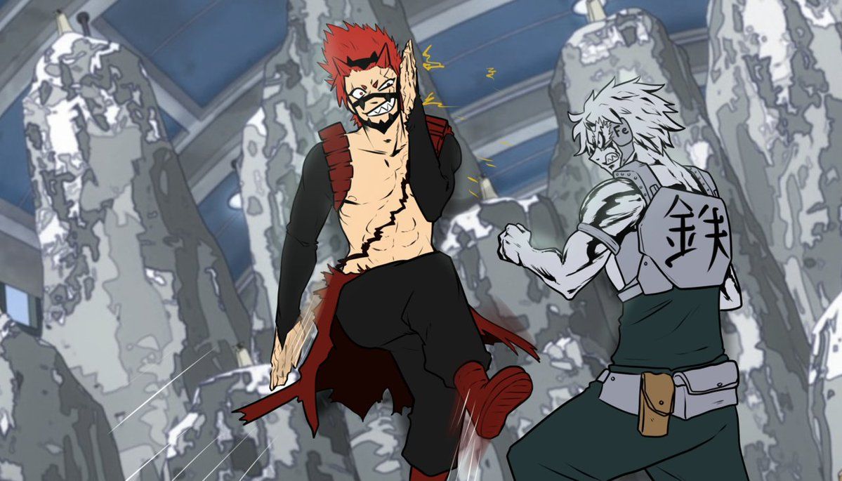 Kirishima e Bakugo, My Hero Academia, 1440x1440 HD, Desktop