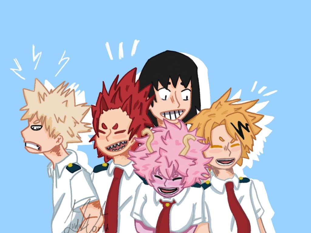 BakuSquad personaggi My Hero Academia, 1241x1241 HD, PC
