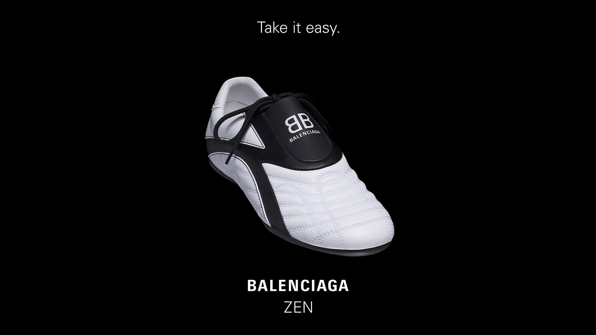 Sneaker Balenciaga Zen bianco nero, 1920x1080 Full HD 1080p, Desktop