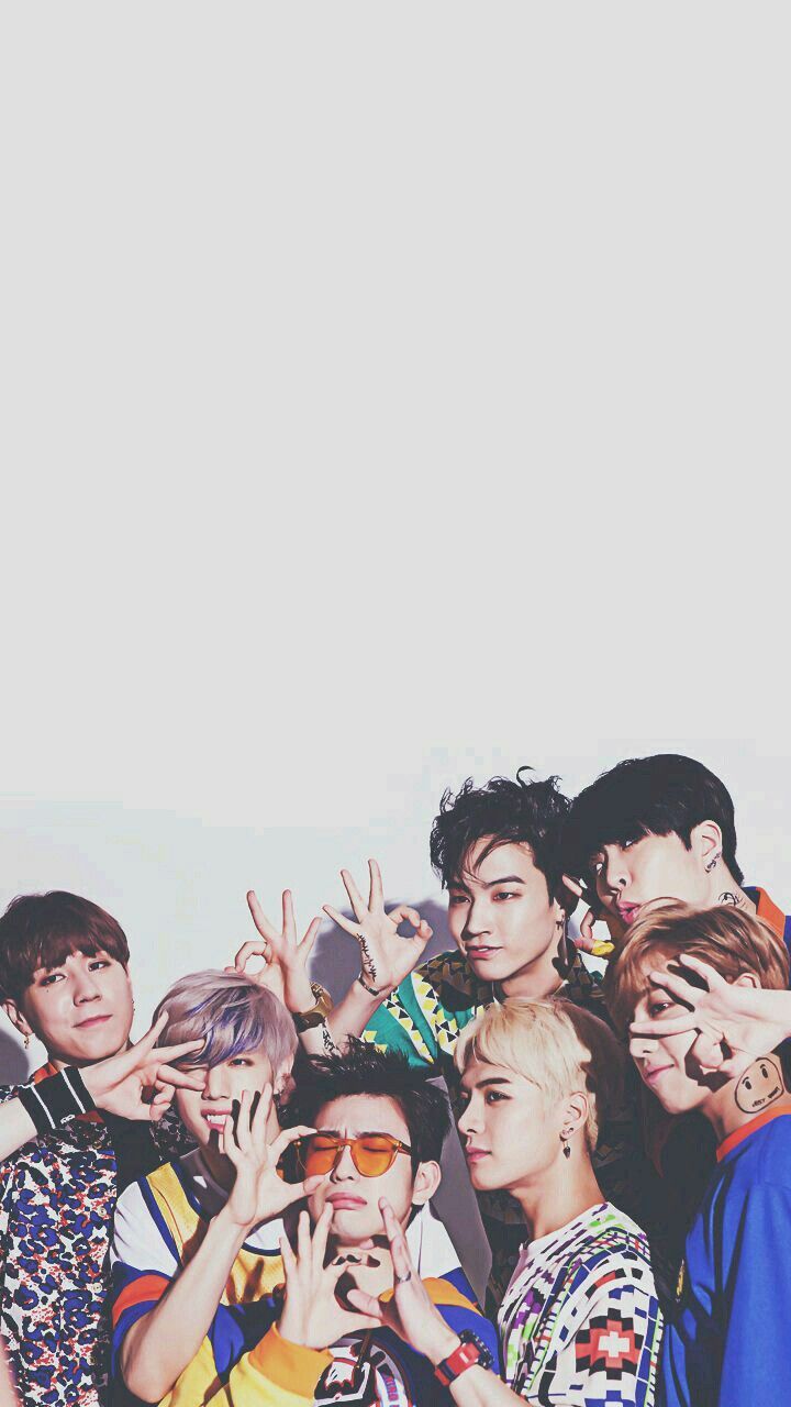 Gruppo GOT7 in posa, 720x1280 Verticale, Telefono