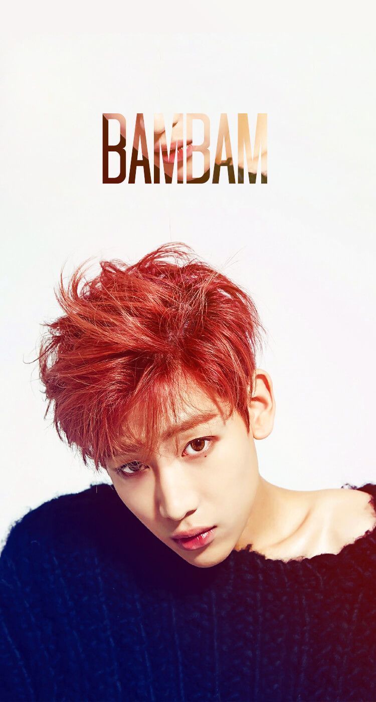 BamBam GOT7 capelli rossi, JYP Entertainment, 750x1400 Full HD Verticale, iPhone