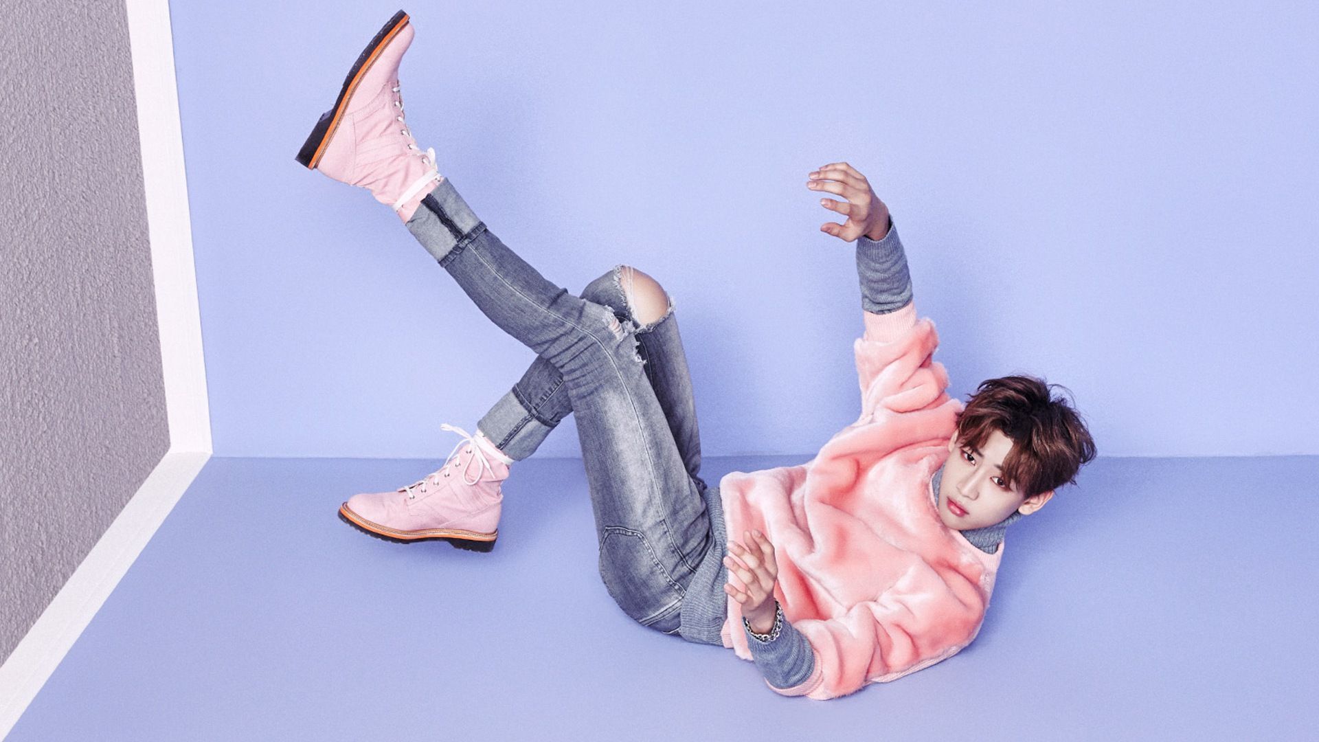 BamBam GOT7 felpa rosa, Kunpimook Bhuwakul, 1920x1080 1080p, Desktop