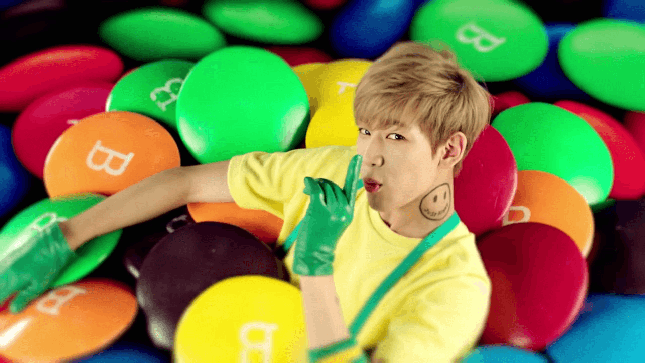 BamBam GOT7 tra caramelle colorate, 1280x720 HD, Desktop