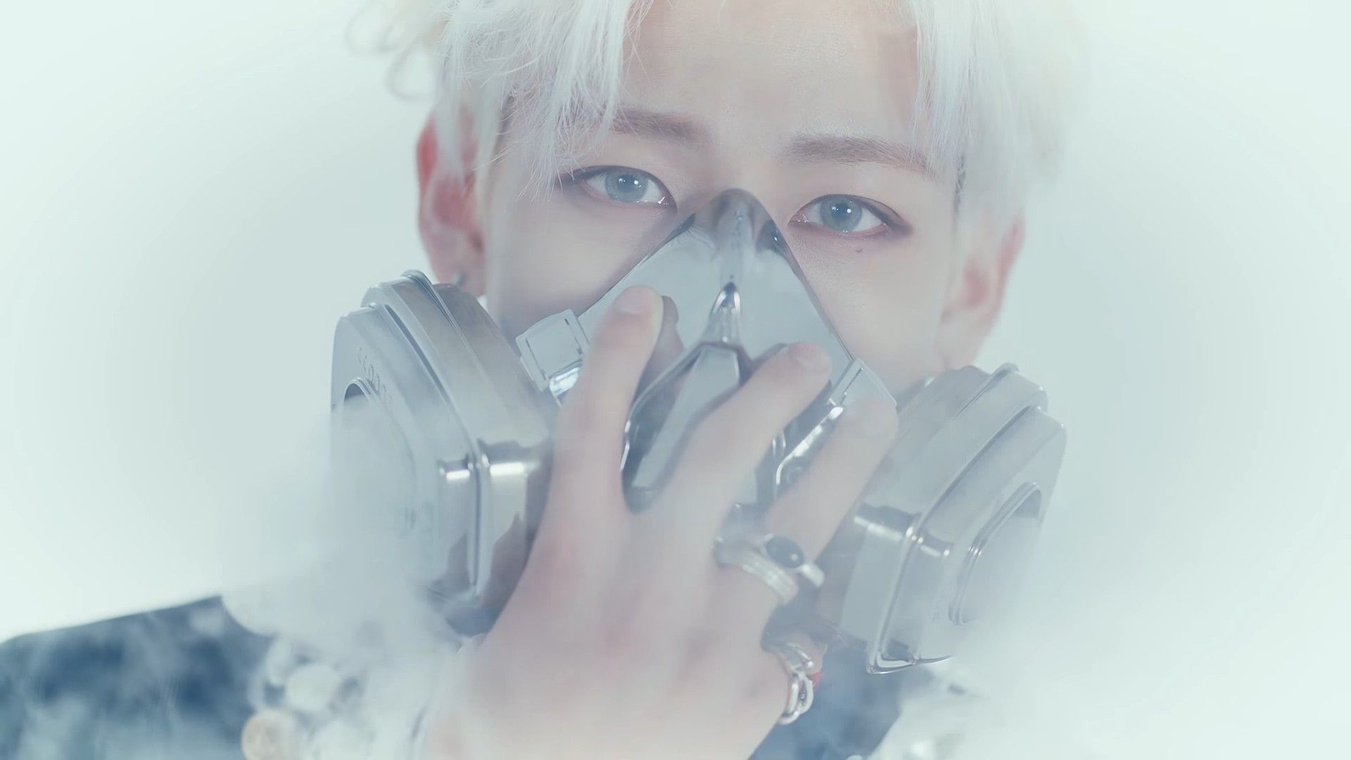 BamBam GOT7 maschera argento, 1920x1080 Full HD, Desktop