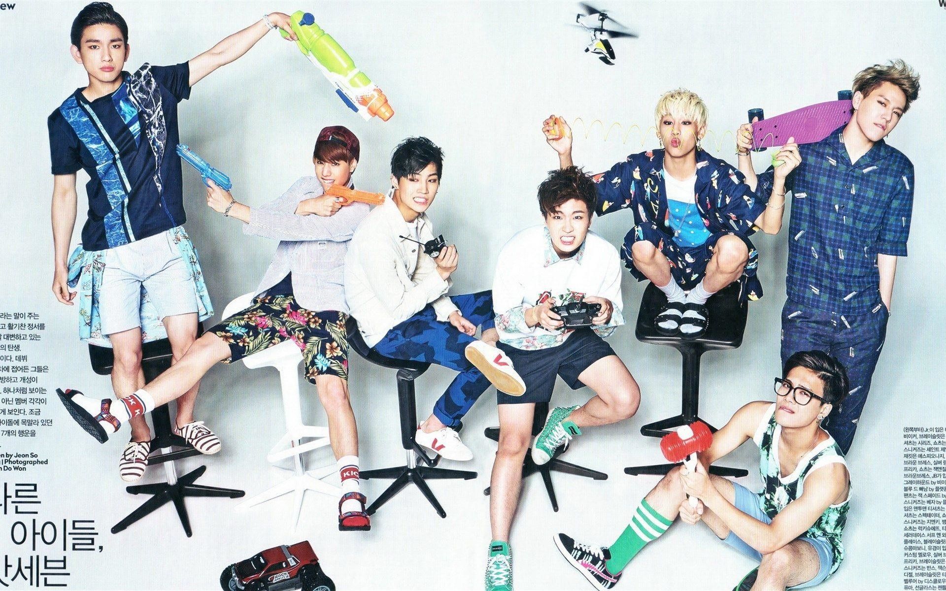 GOT7 gruppo servizio fotografico, 1920x1200 Full HD+ WUXGA, iMac
