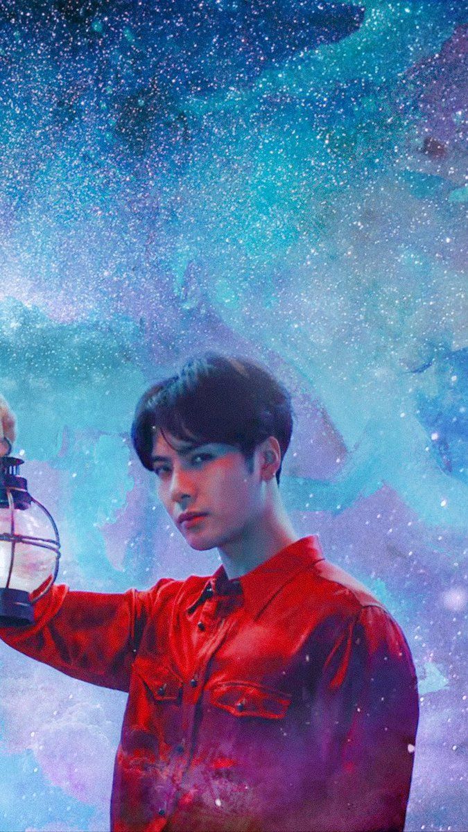 BamBam GOT7 con lanterna, 675x1200 Full HD Verticale, iPhone