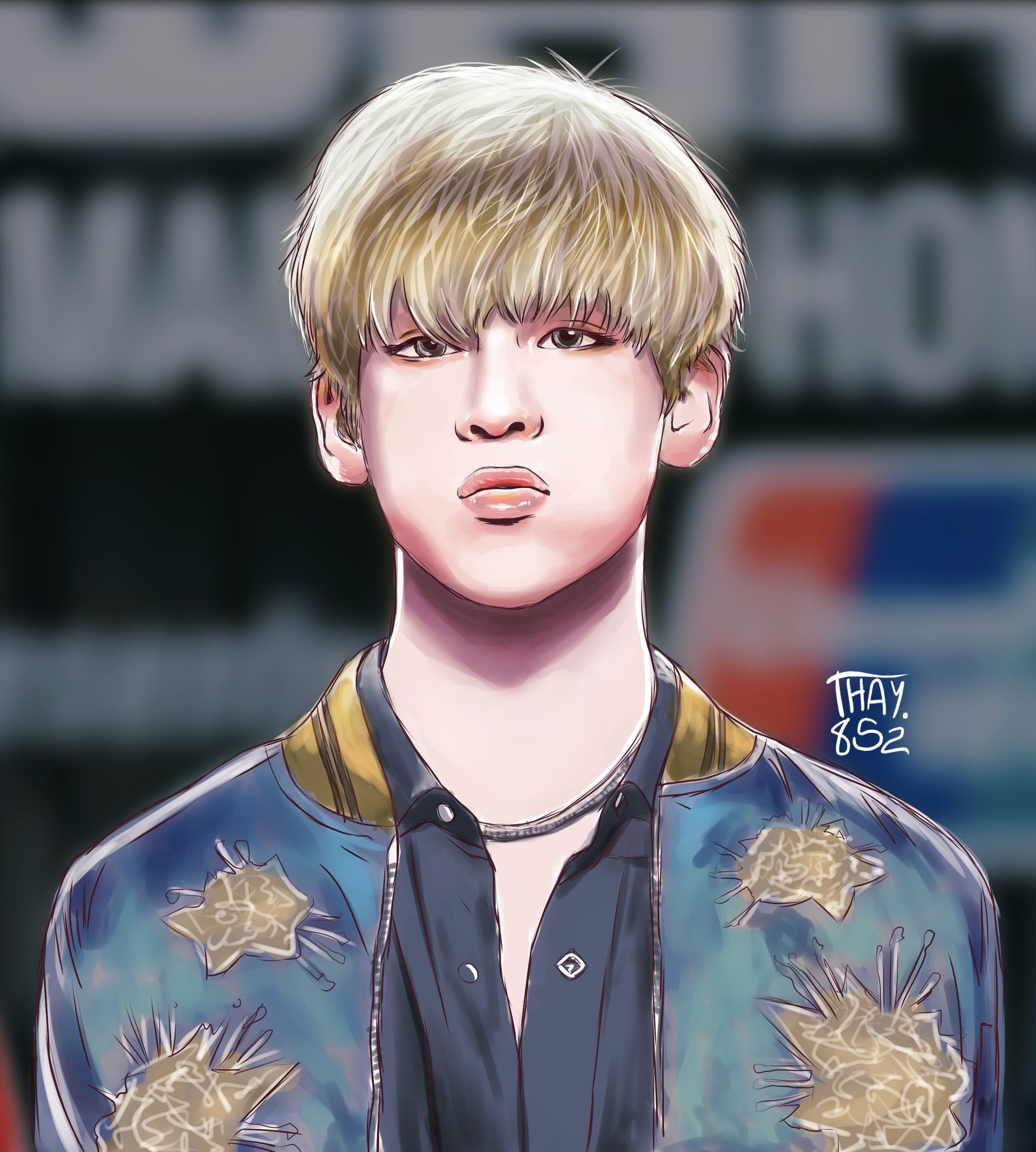 BamBam GOT7 fan art, 1920x2135 Verticale, POCO