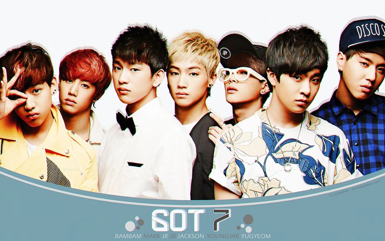 Gruppo GOT7 membri boyband, 1280x800 720p, Laptop