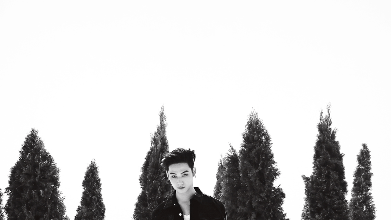 Ragazzo bianco e nero alberi, 1280x720 HD, PC Desktop