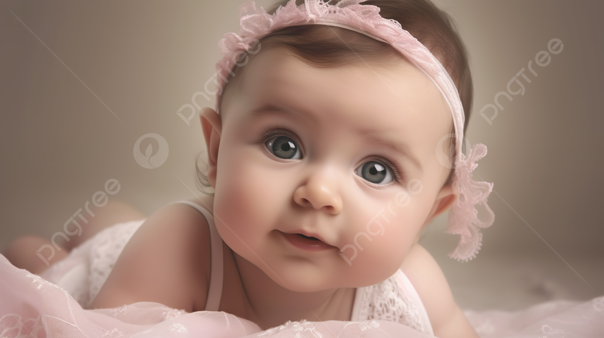 Bambina neonata fascia rosa, 1200x673 HD, PC Desktop