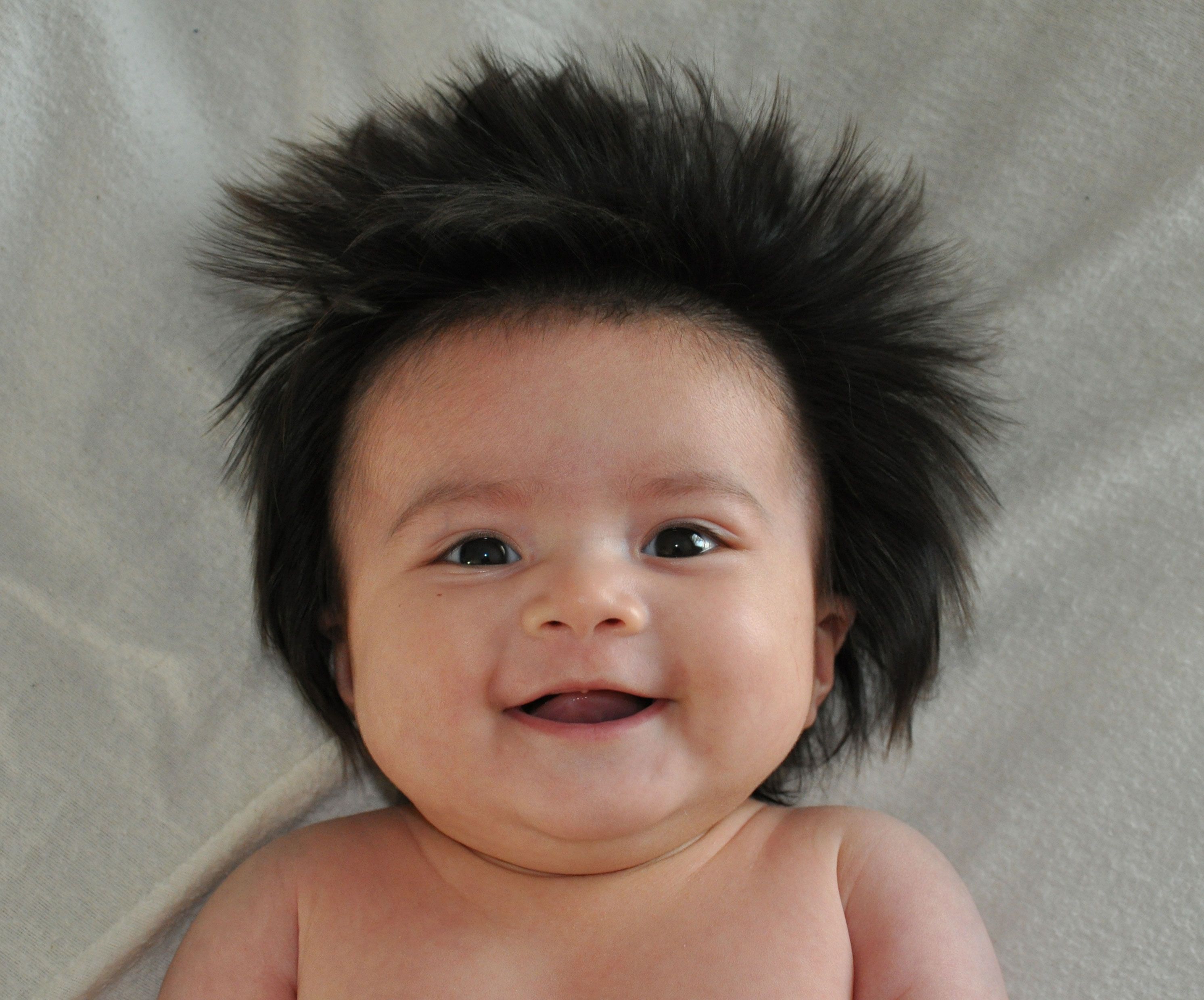 Bambino sorridente capelli spettinati, 2984x2480 WQXGA, Desktop