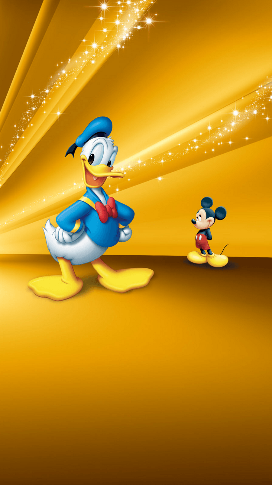 Paperino e Topolino Disney, classici d'animazione, 900x1600 Full HD Verticale, iPhone