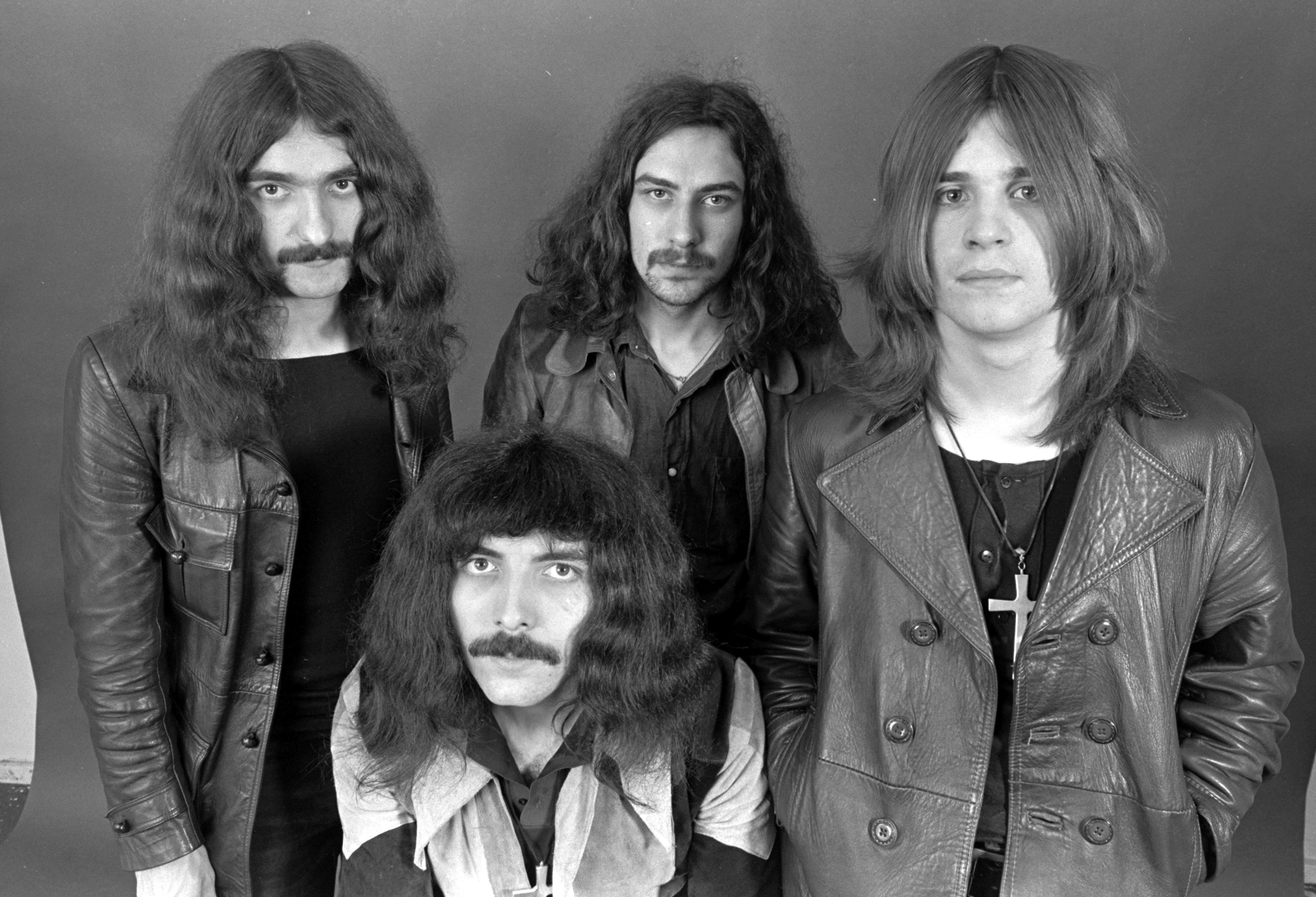 Black Sabbath banda bianco e nero, 5630x3840 UHD, PC 4K