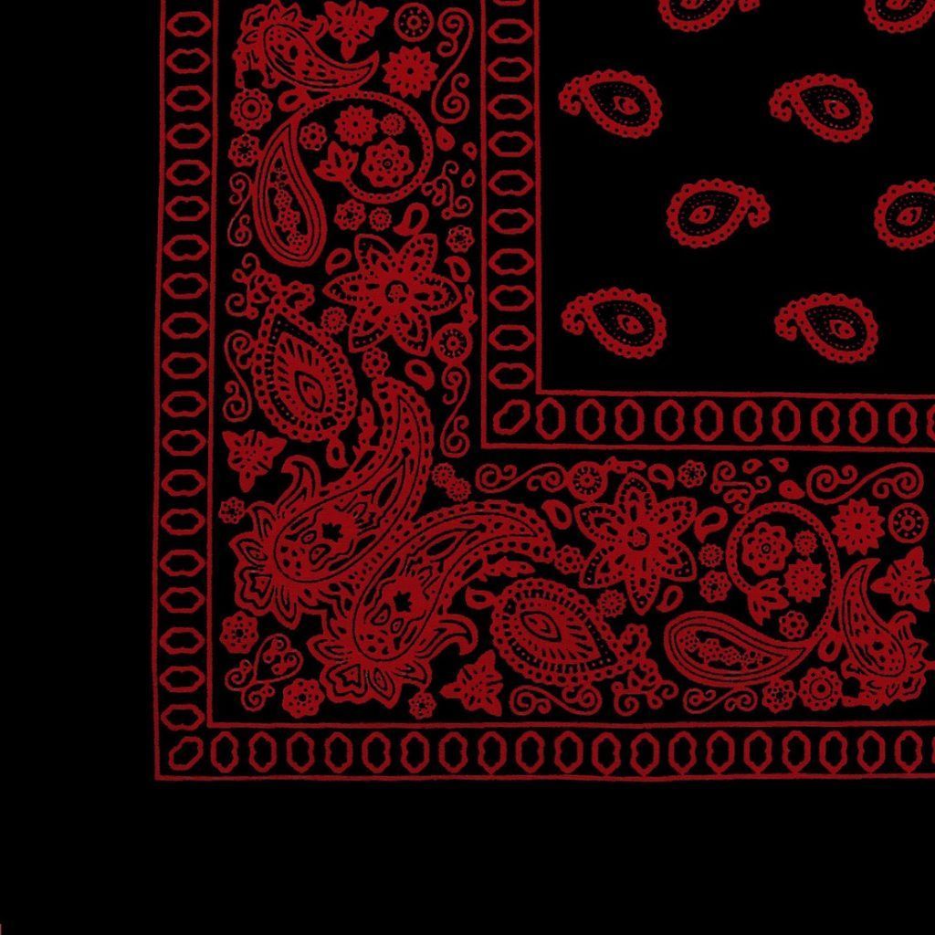 Bandana rossa motivo paisley, 1024x1024 HD, Laptop