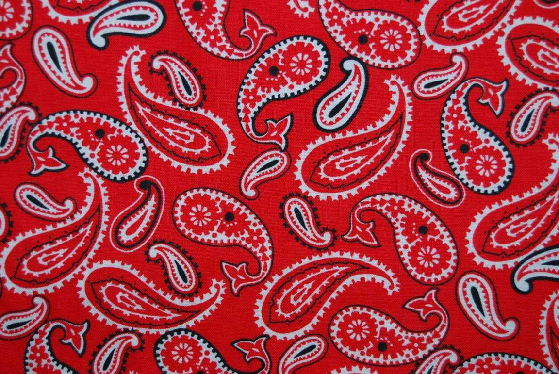 Bandana rossa motivo paisley, 1152x771 HD, Laptop