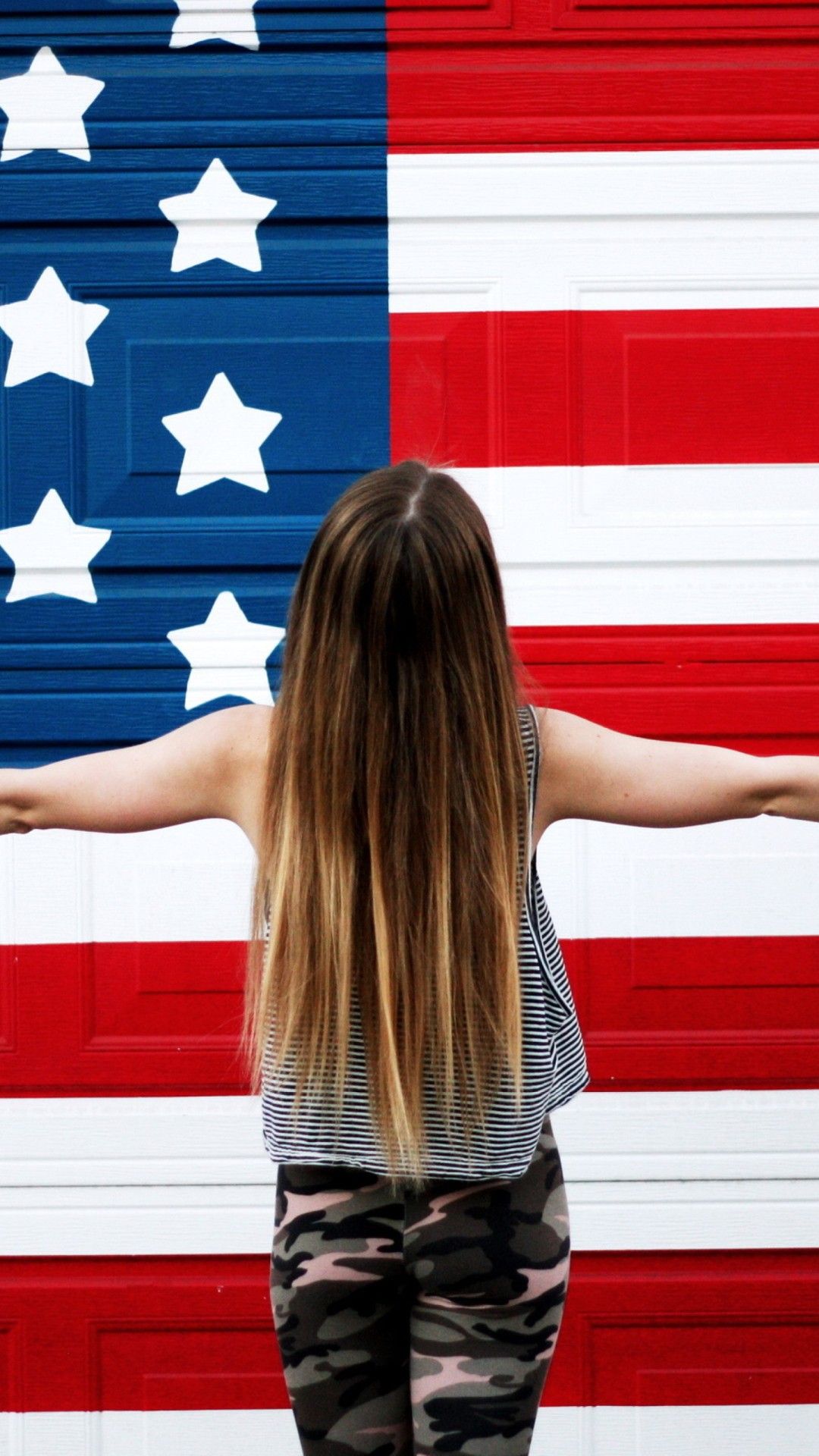 Bandiera americana rustica grunge, 2048x1359 alta risoluzione, Desktop
