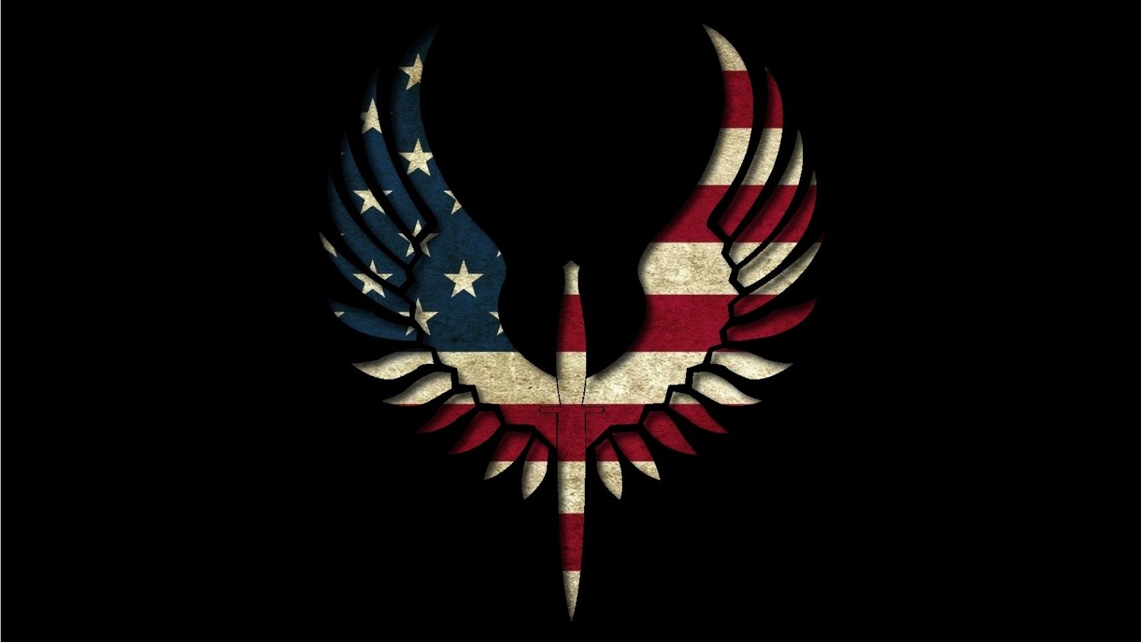 Bandiera americana scura texture, 1080x1920 Full HD Verticale, iPhone Plus