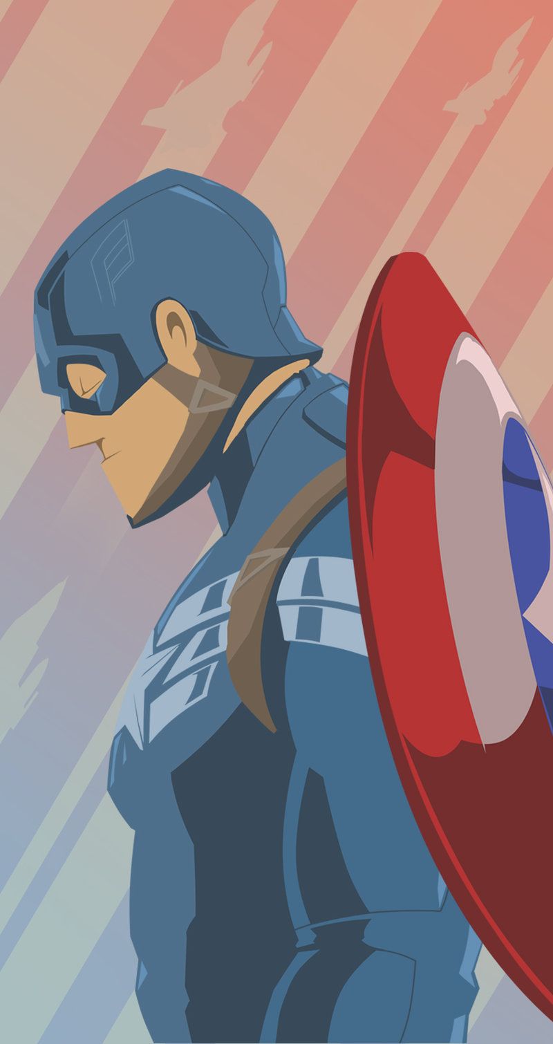 Scudo Captain America metallico, Marvel, 1080x1920 Verticale, iPhone Air