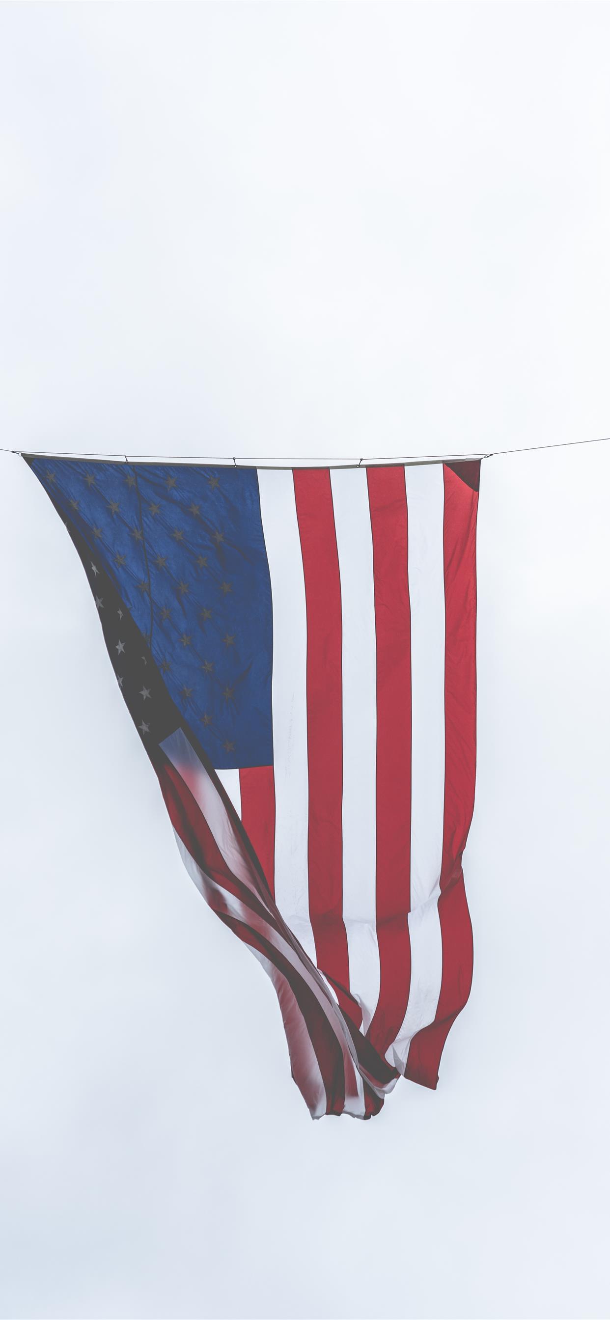 Bandiera americana appesa, 1242x2688 Full HD Verticale, iPhone
