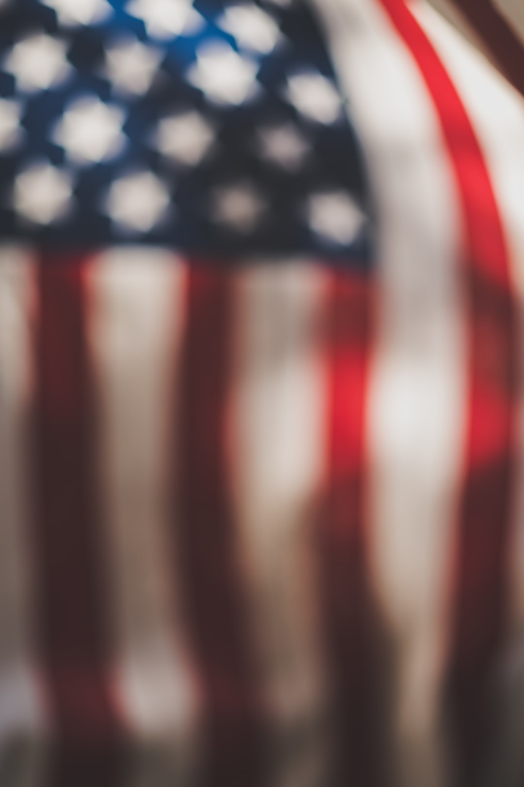 Bandiera americana sfocata, 1080x1620 Full HD Verticale, Smartphone