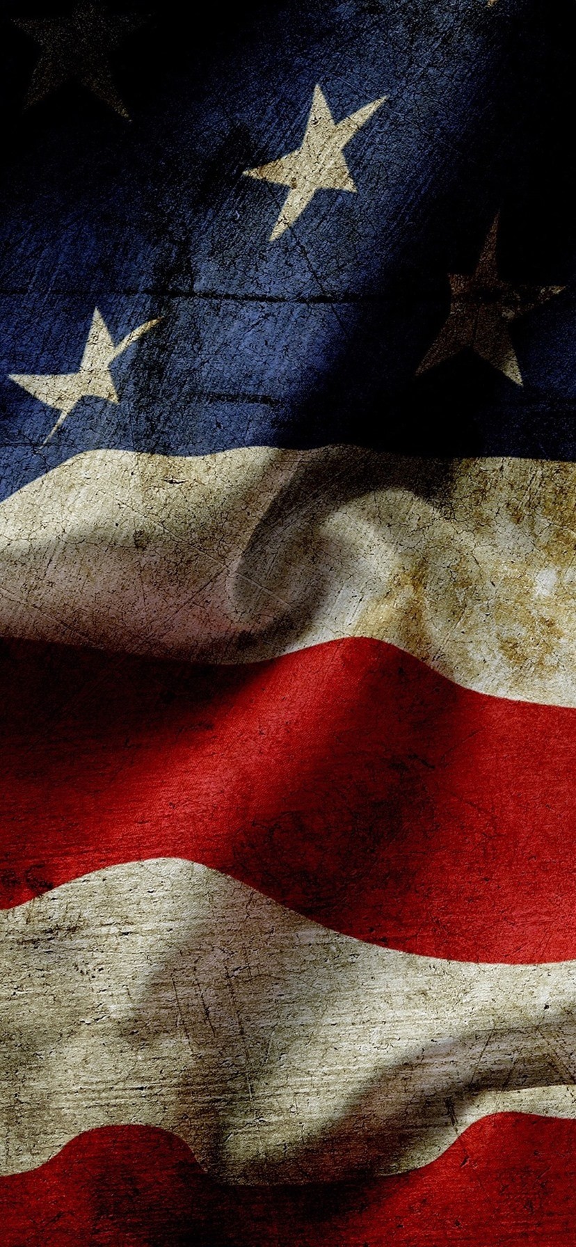 Bandiera americana texture vintage, 828x1792 Full HD Verticale, iPhone