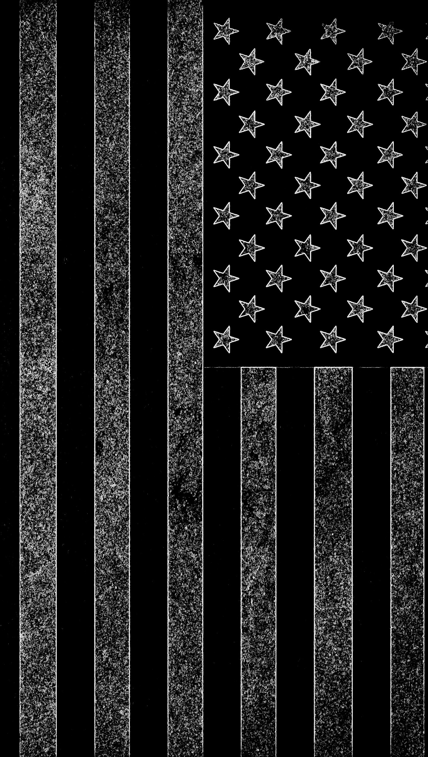 Bandiera americana bianco e nero, 1440x2542 Full HD Verticale, Realme