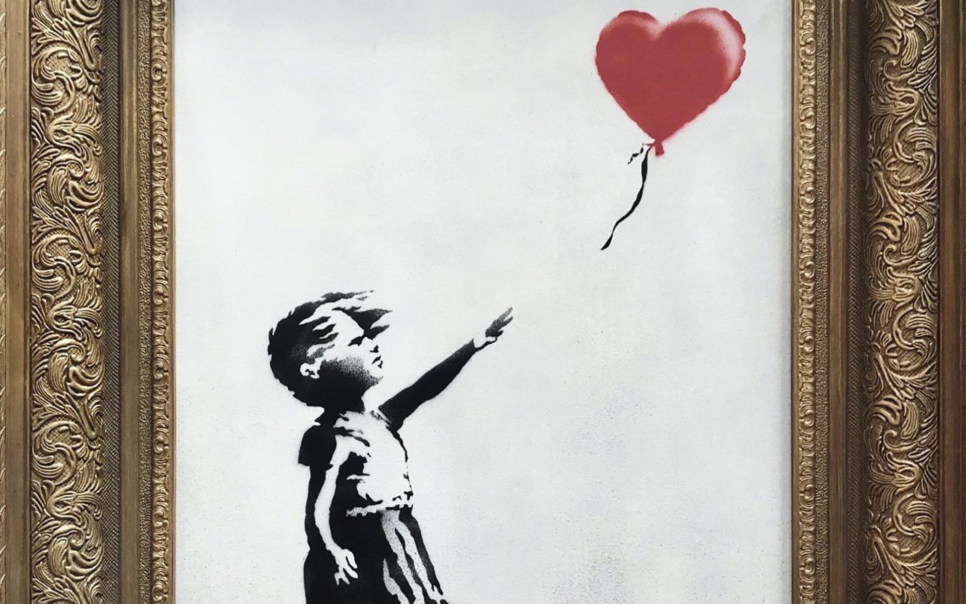 Ragazza con Palloncino, Banksy, 1920x1200 Full HD+ WUXGA, PC Desktop