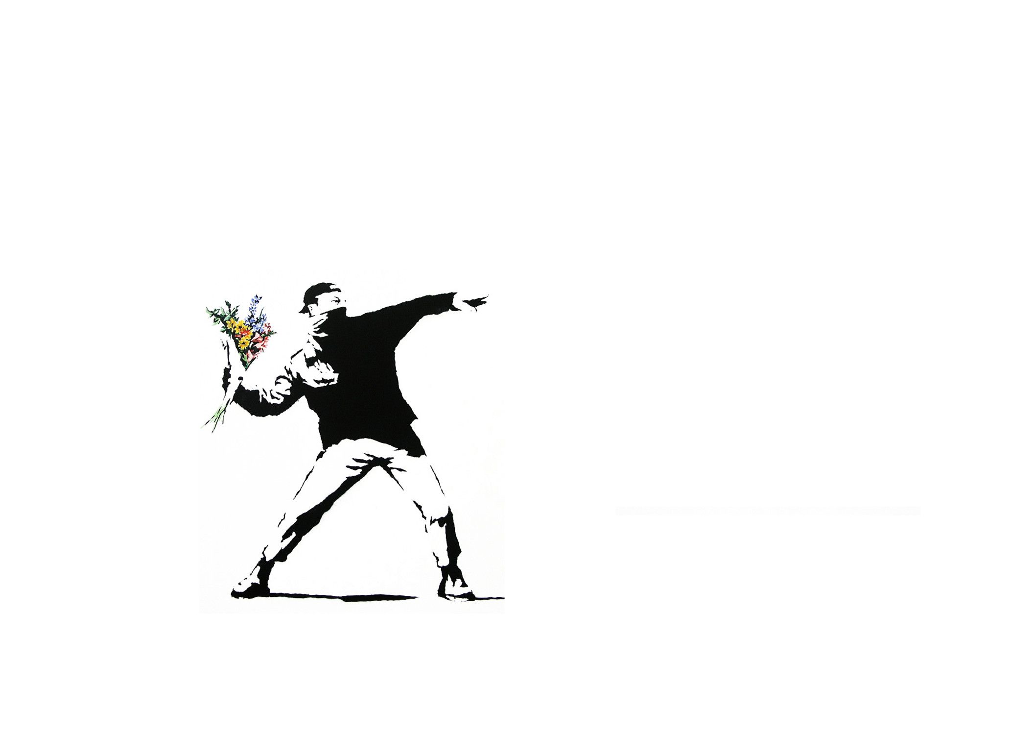 Ragazza con Palloncino Banksy, 2850x2850 WQXGA, Desktop