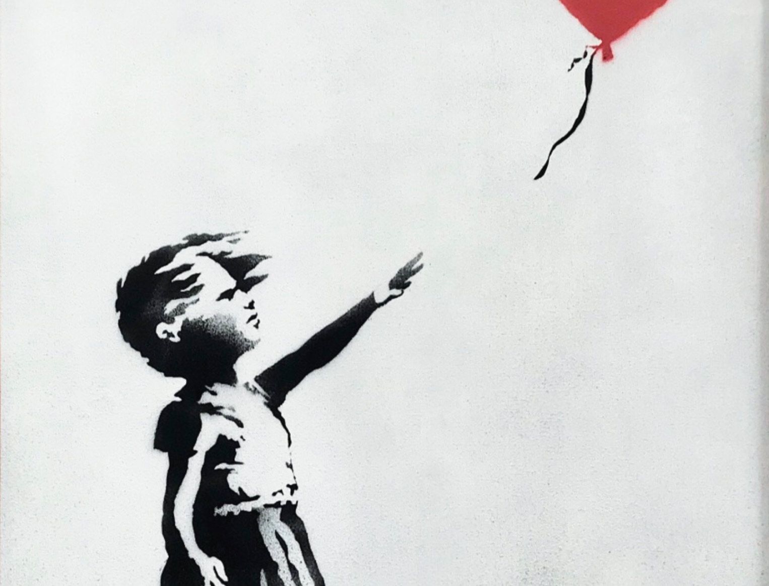 Ragazza con palloncino, Banksy, 840x1120 Full HD Verticale, iPhone