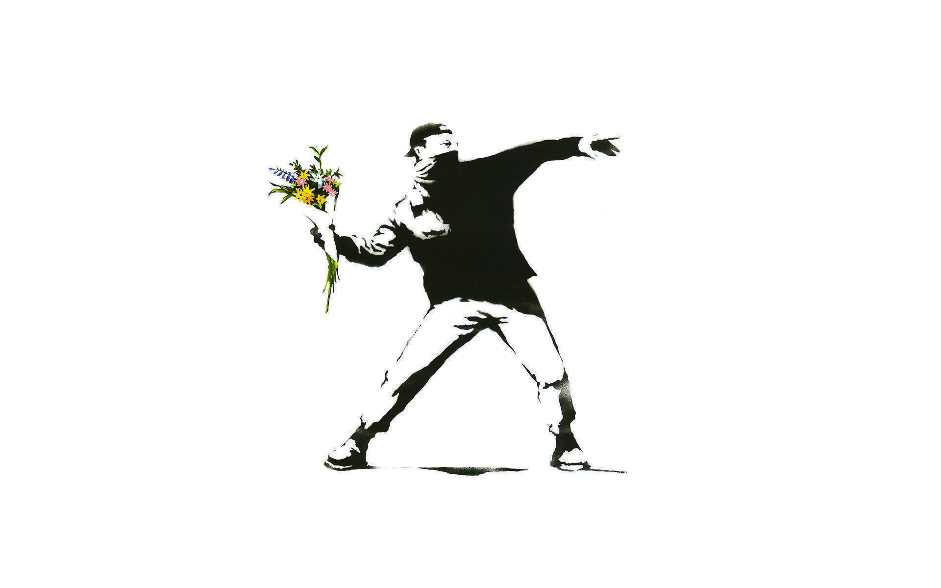 Bambina con palloncini stencil, 1300x867 720p, PC