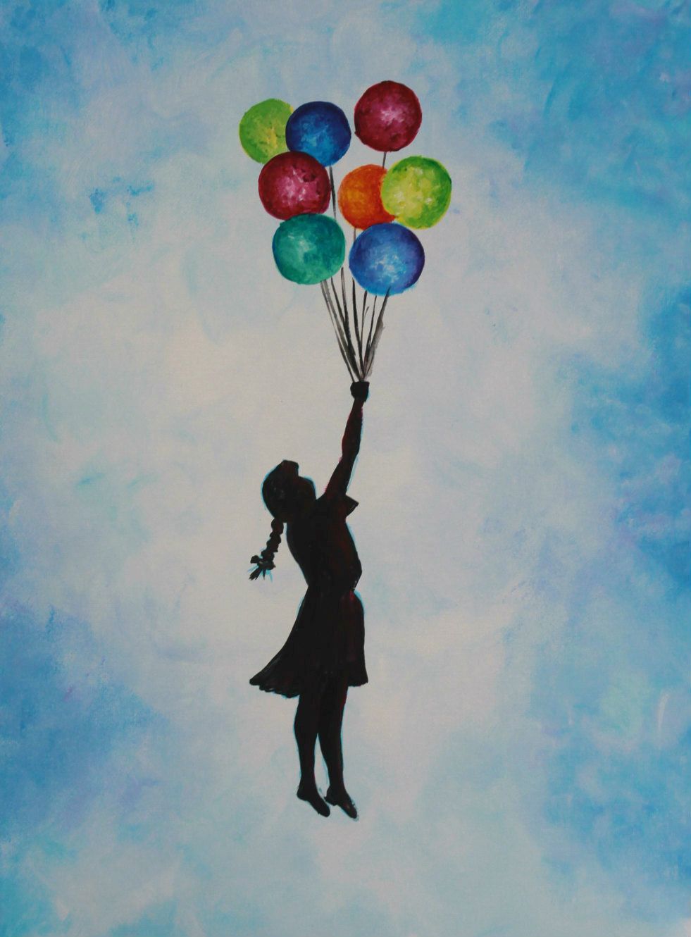 Ragazza con palloncino Banksy, 2406x1431 Hi-Res, Desktop