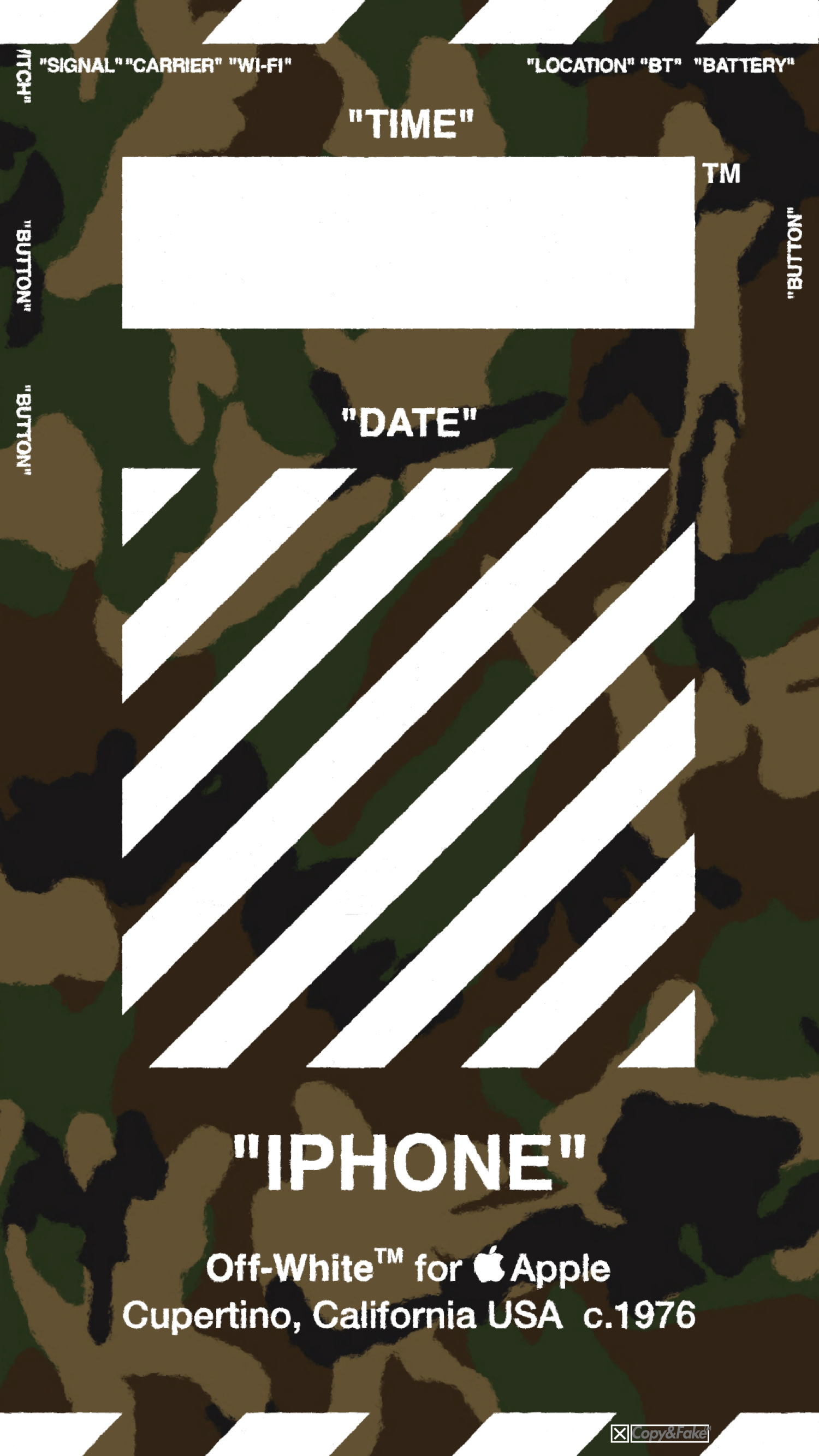 Off-White e Supreme, 963x1796 Verticale, Telefono
