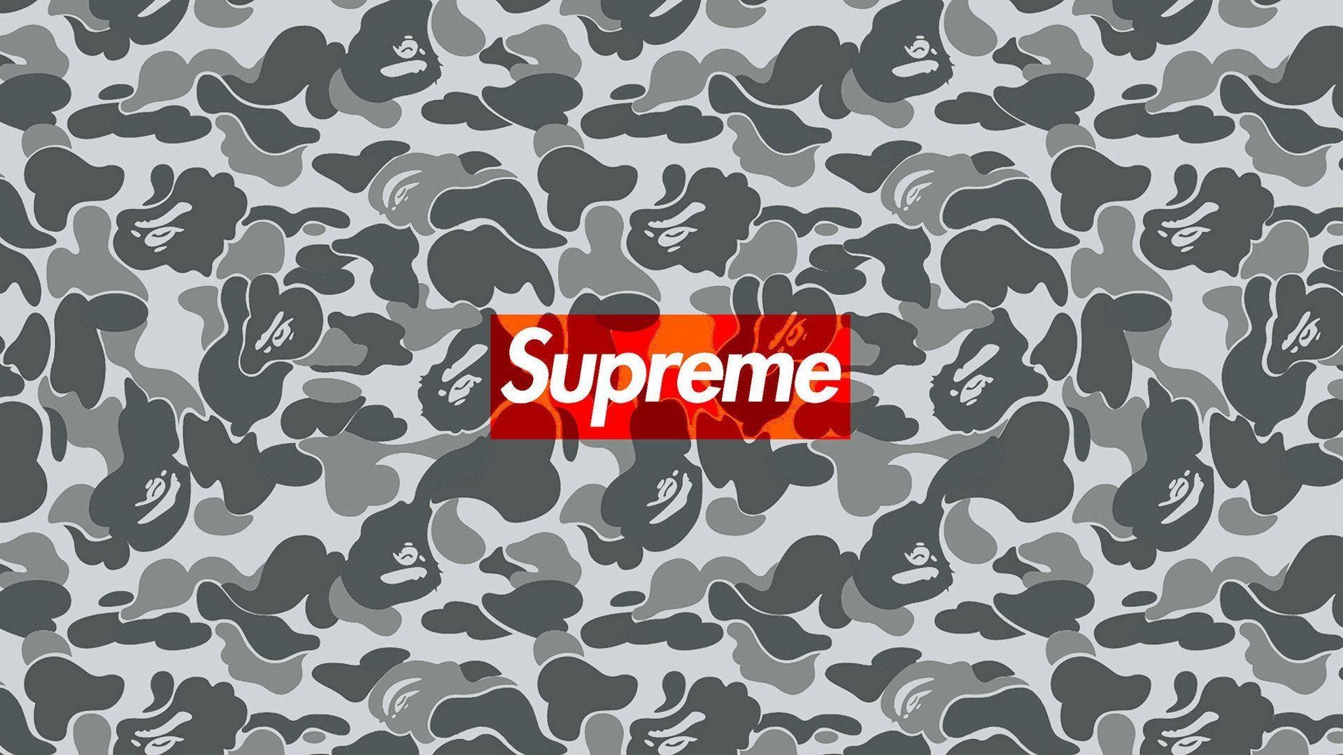 Personaggio BAPE camouflage saltando, 3840x2560 4K Ultra HD, Monitor 4K