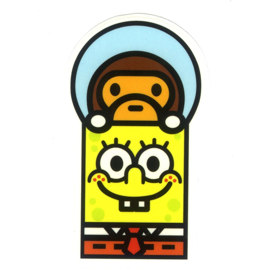 SpongeBob BAPE Milo sticker, 1111x1111 HD, PC Desktop
