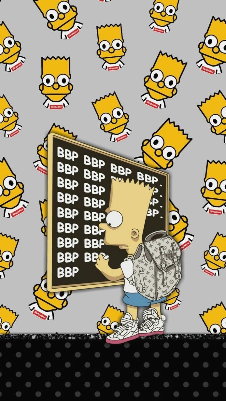Bart Simpson neonato pannolino, 900x1500 Full HD Verticale, Smartphone