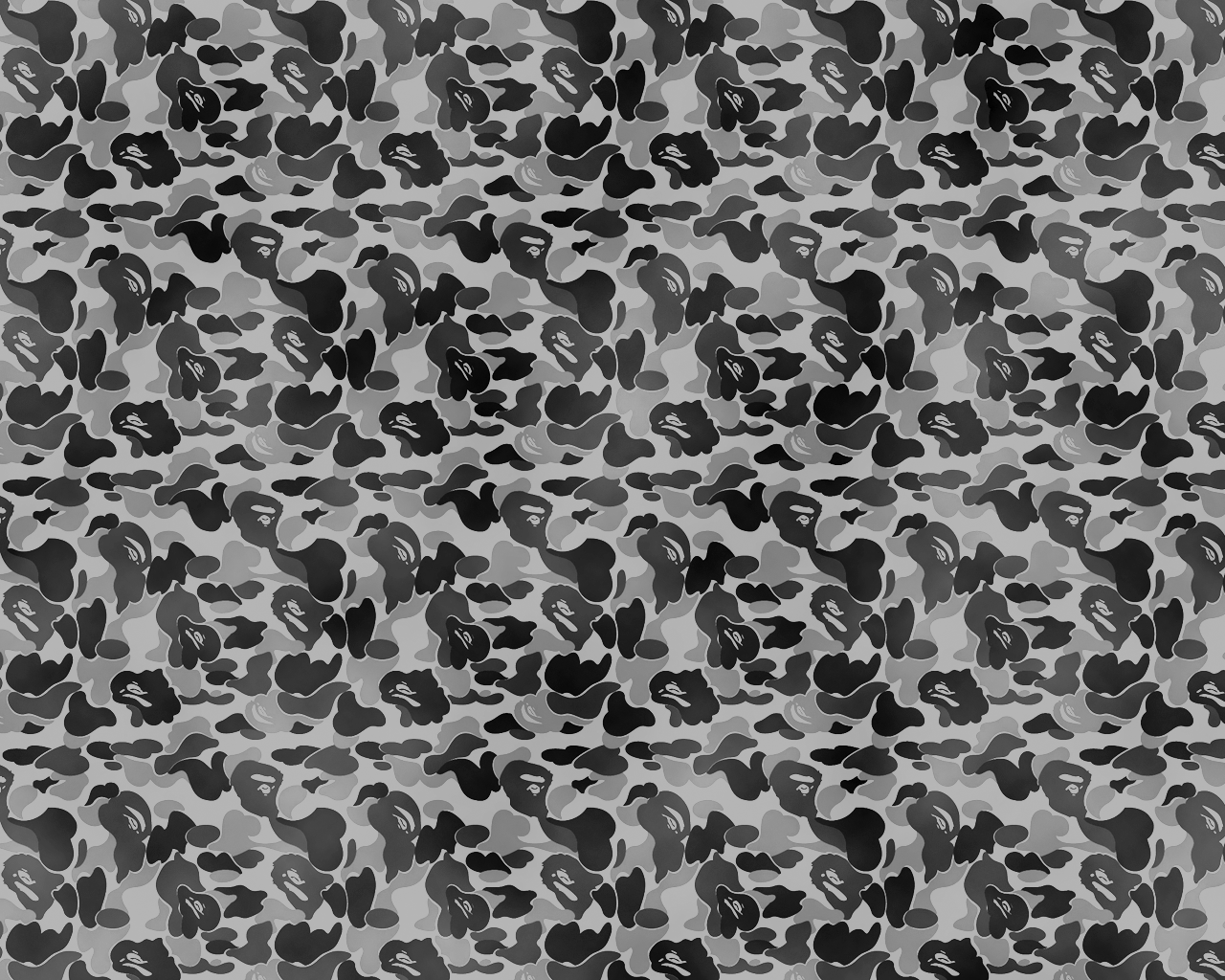 BAPE logo squalo nero, 1920x1080 Full HD, PC