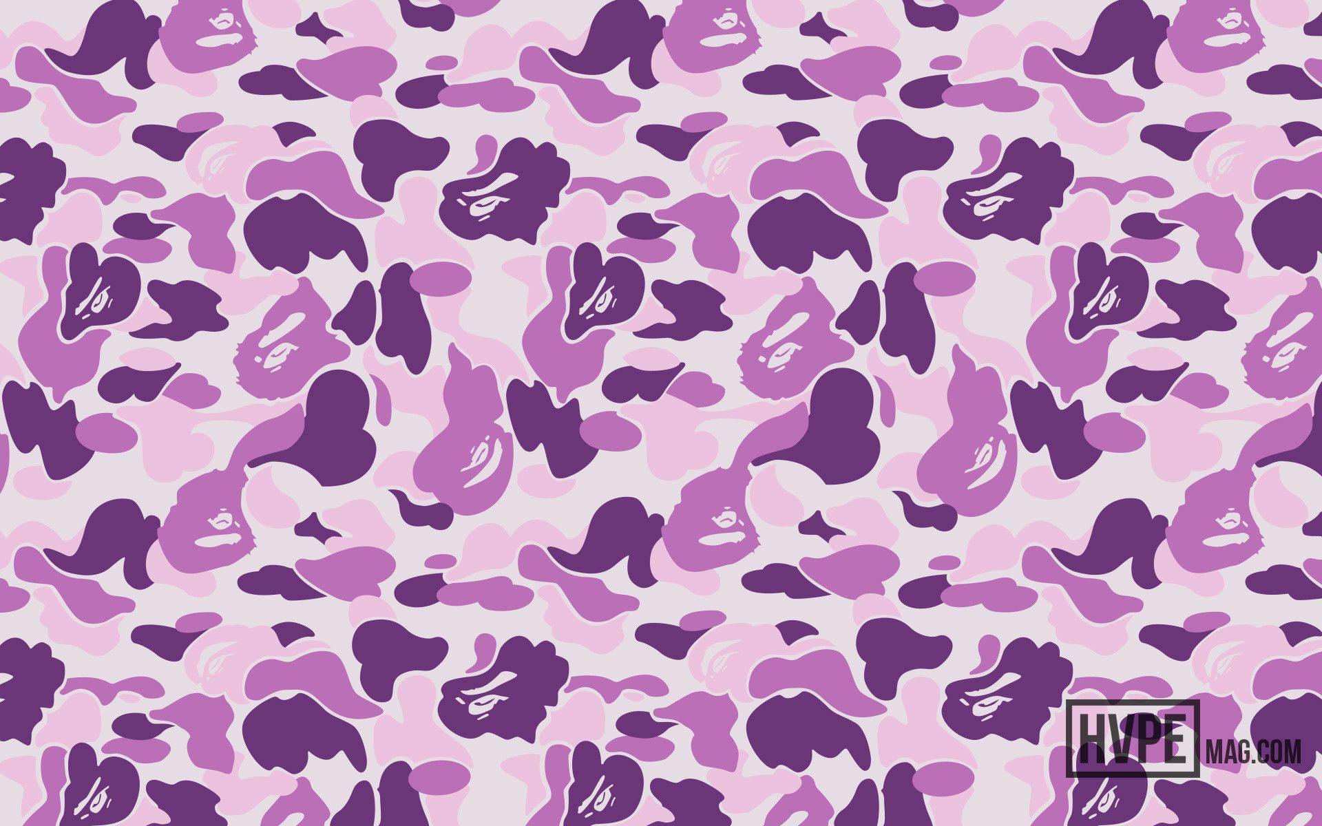 Camouflage BAPE rosa viola, streetwear giapponese, 1280x1024 720p, PC