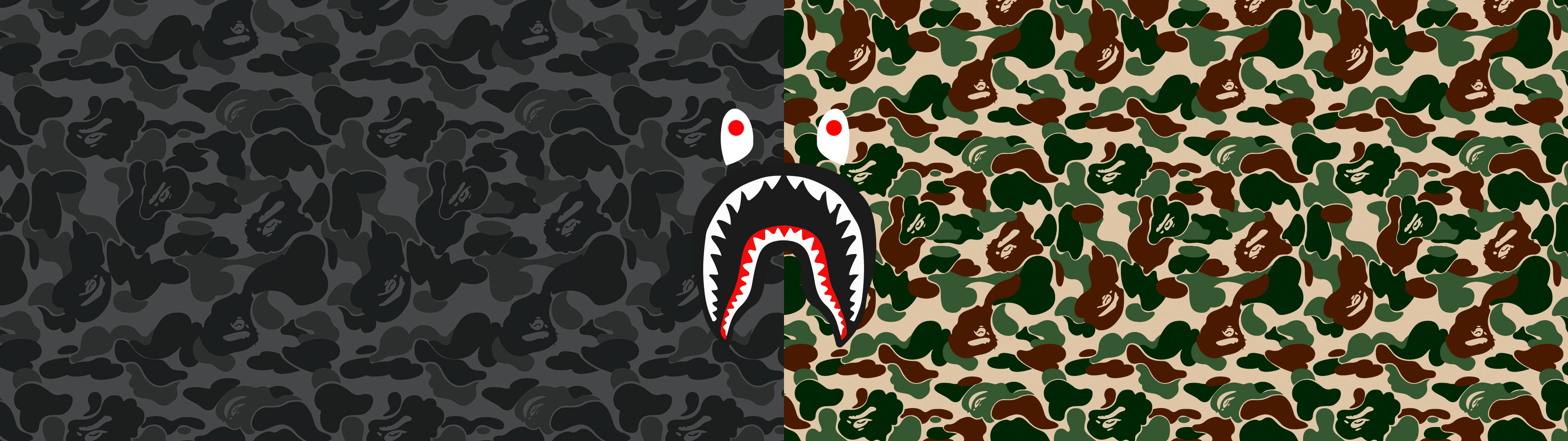 BAPE scimmia logo marrone, 1920x1080 1080p, PC