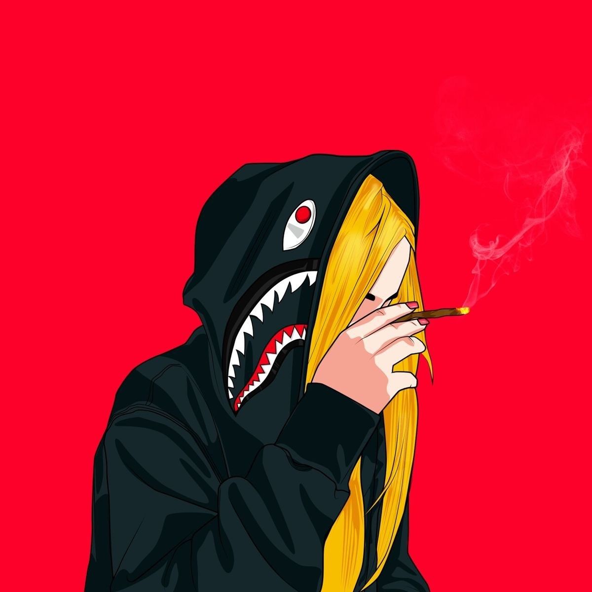 Naruto Sasuke maschera teschio rosso, 1024x1024 HD, PC