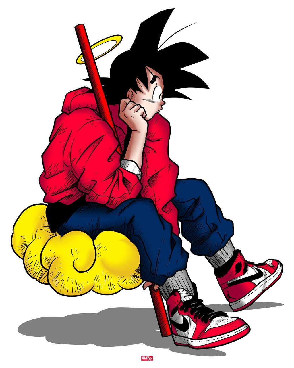 Goku BAPE stile Dragon Ball, 1024x1280 Verticale, OnePlus
