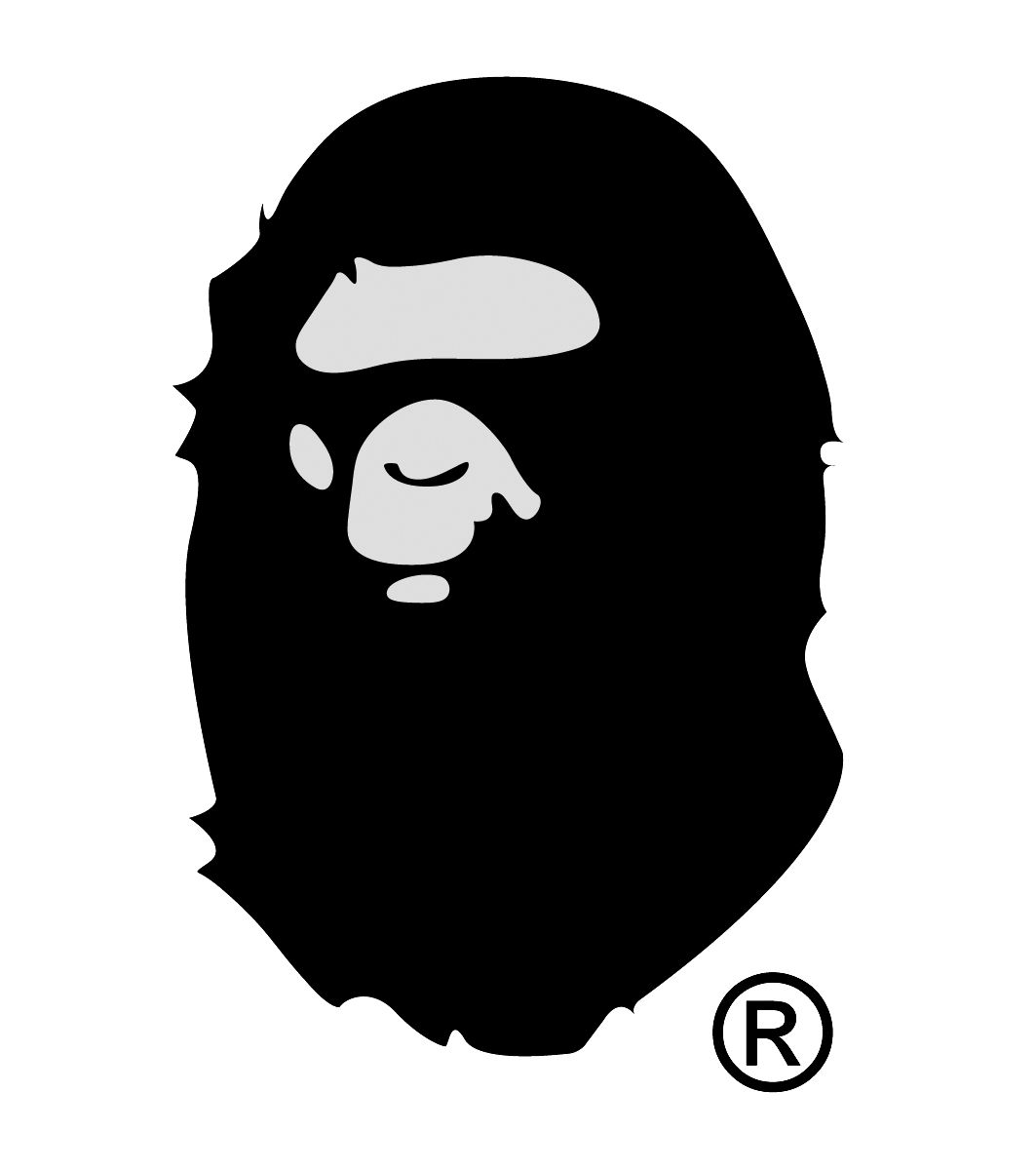 Logo BAPE testa scimmia, 1063x1200 Full HD Verticale, Smartphone
