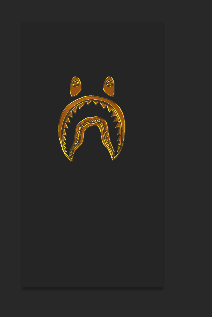 BAPE Shark logo viola, 1920x1080 Full HD 1080p, Laptop