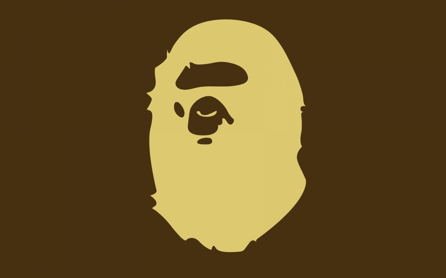 Logo BAPE testa scimmia, 2048x2048 Hi-Res, Desktop