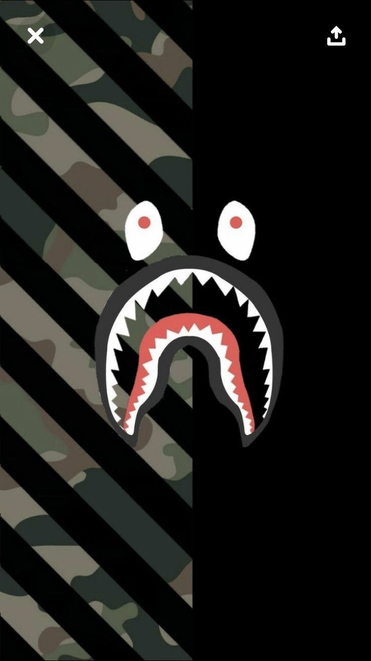 Logo scimmia BAPE rosso, 1080x1920 Full HD Verticale, iPhone