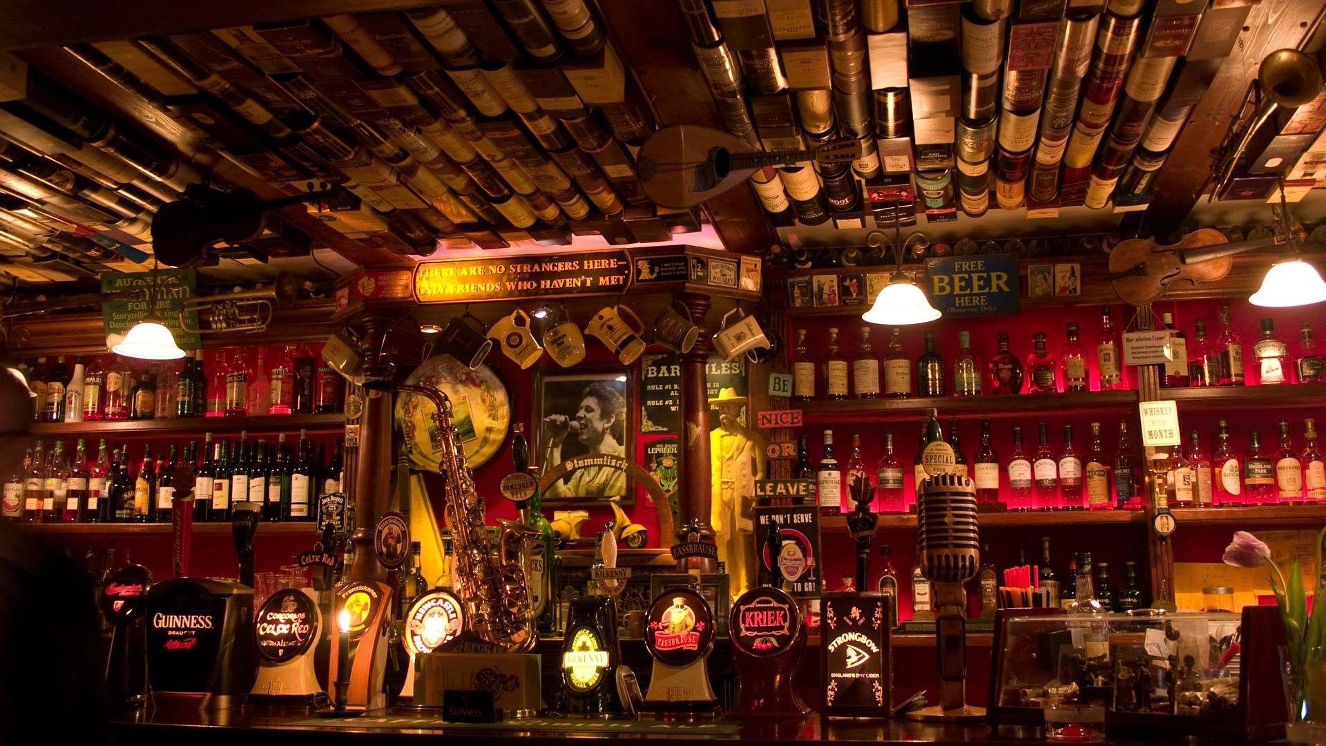 Interno di un pub, 1920x1080 Full HD, PC