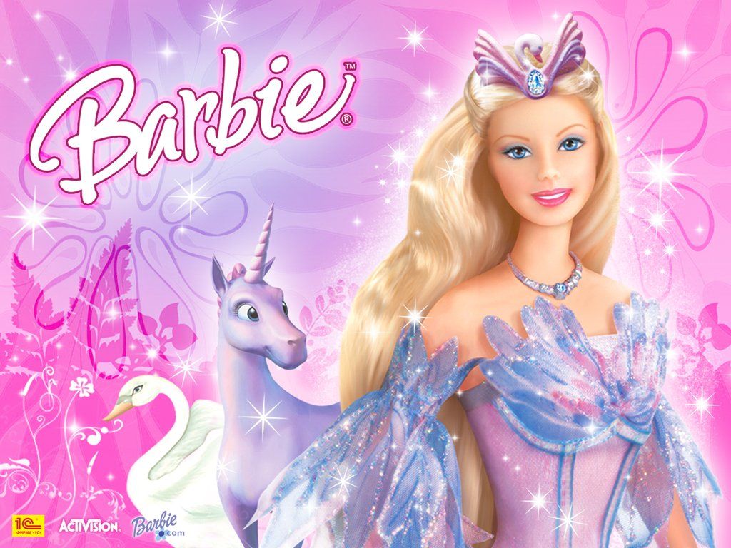 Barbie principessa con unicorno, 1024x768 HD, PC