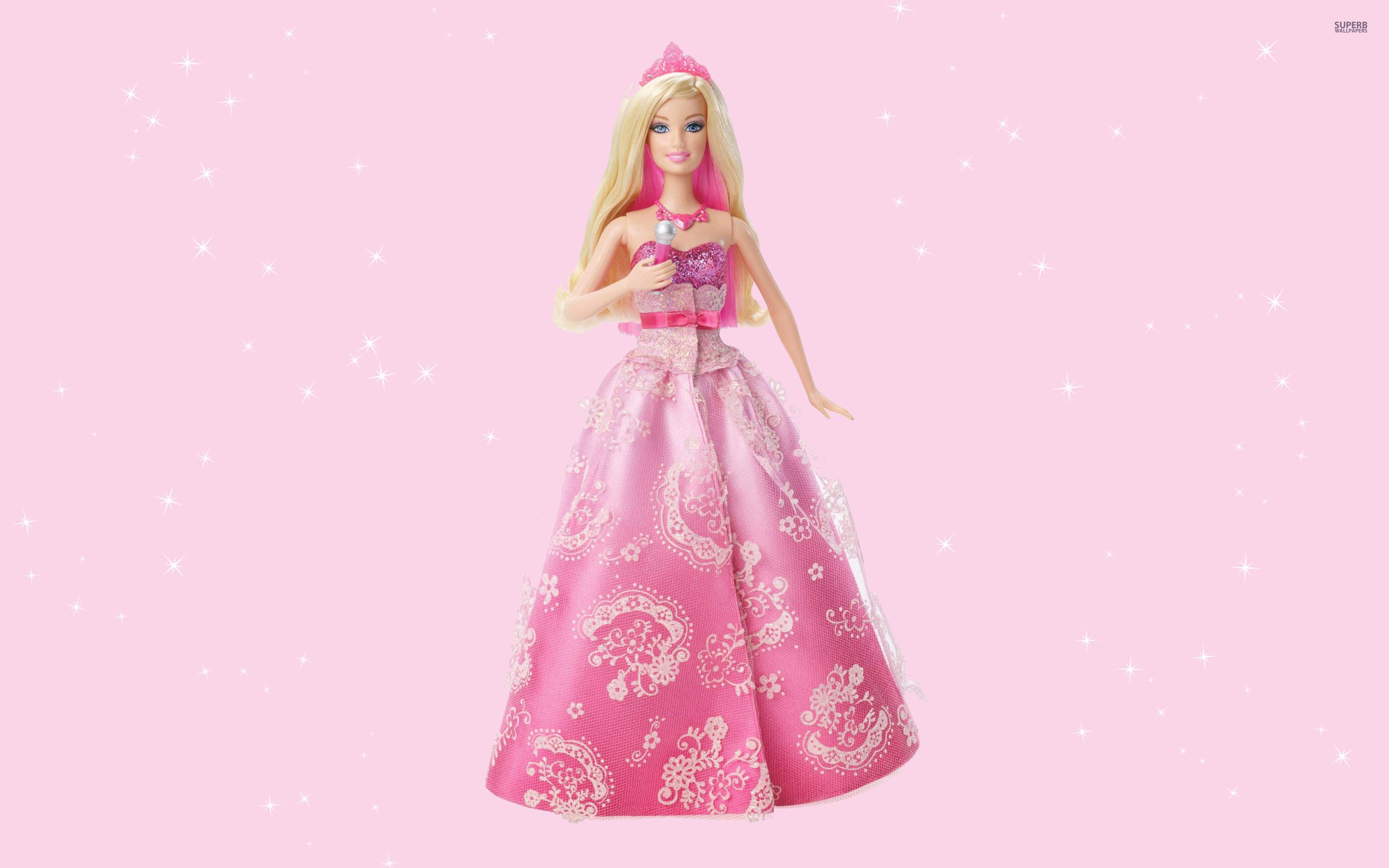 Barbie principessa vestito rosa, 2560x1600 WQXGA, Desktop