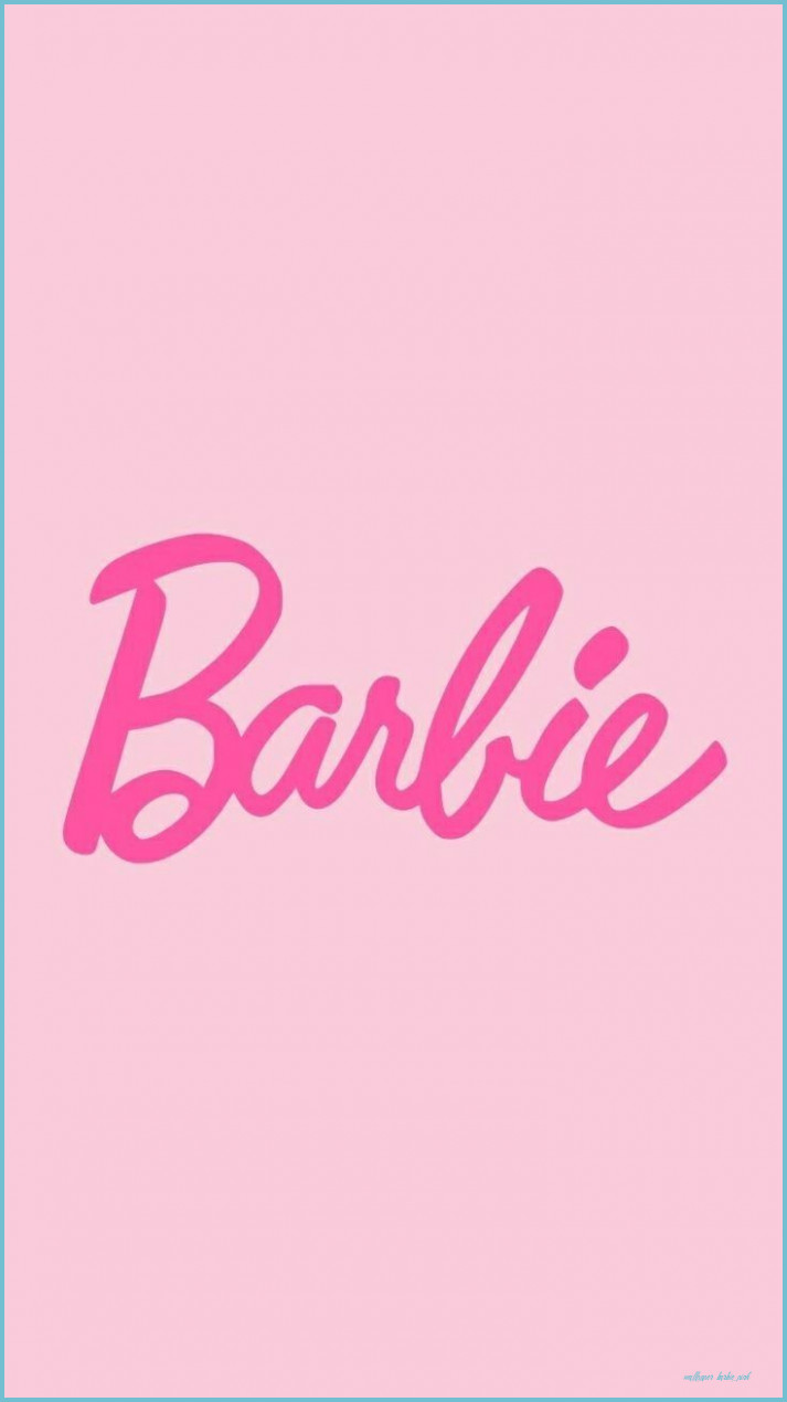 Logo Barbie rosa, 713x1269 Full HD Verticale, Realme