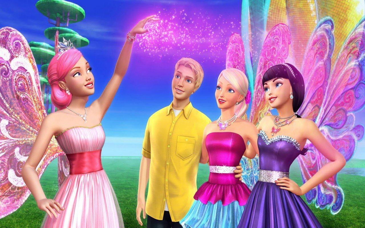 Barbie fatine ali colorate, 1280x800 HD, Desktop