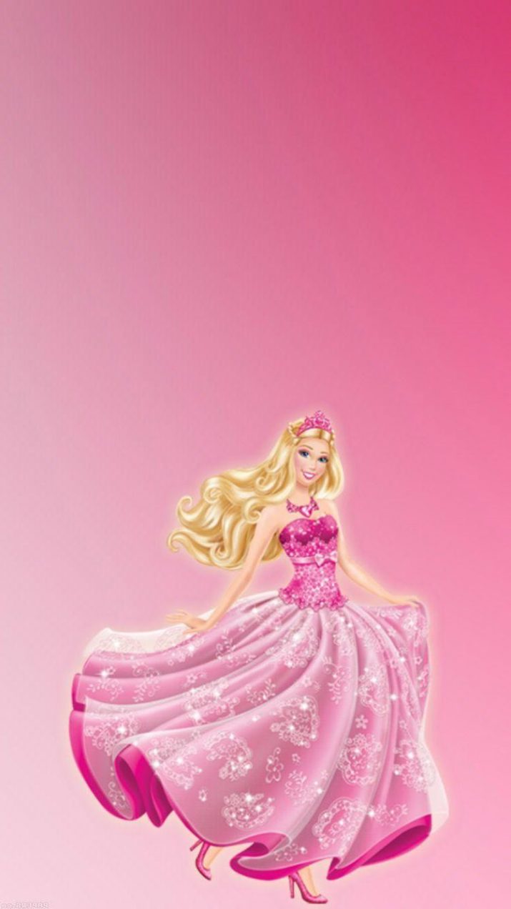 Barbie principessa vestito rosa, 715x1272 Full HD Verticale, Samsung Galaxy